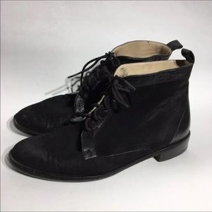 Alan Bilzerian Leather Booties